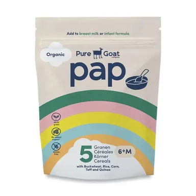 Pure Goat Pap 5 Céréales +6M 200g