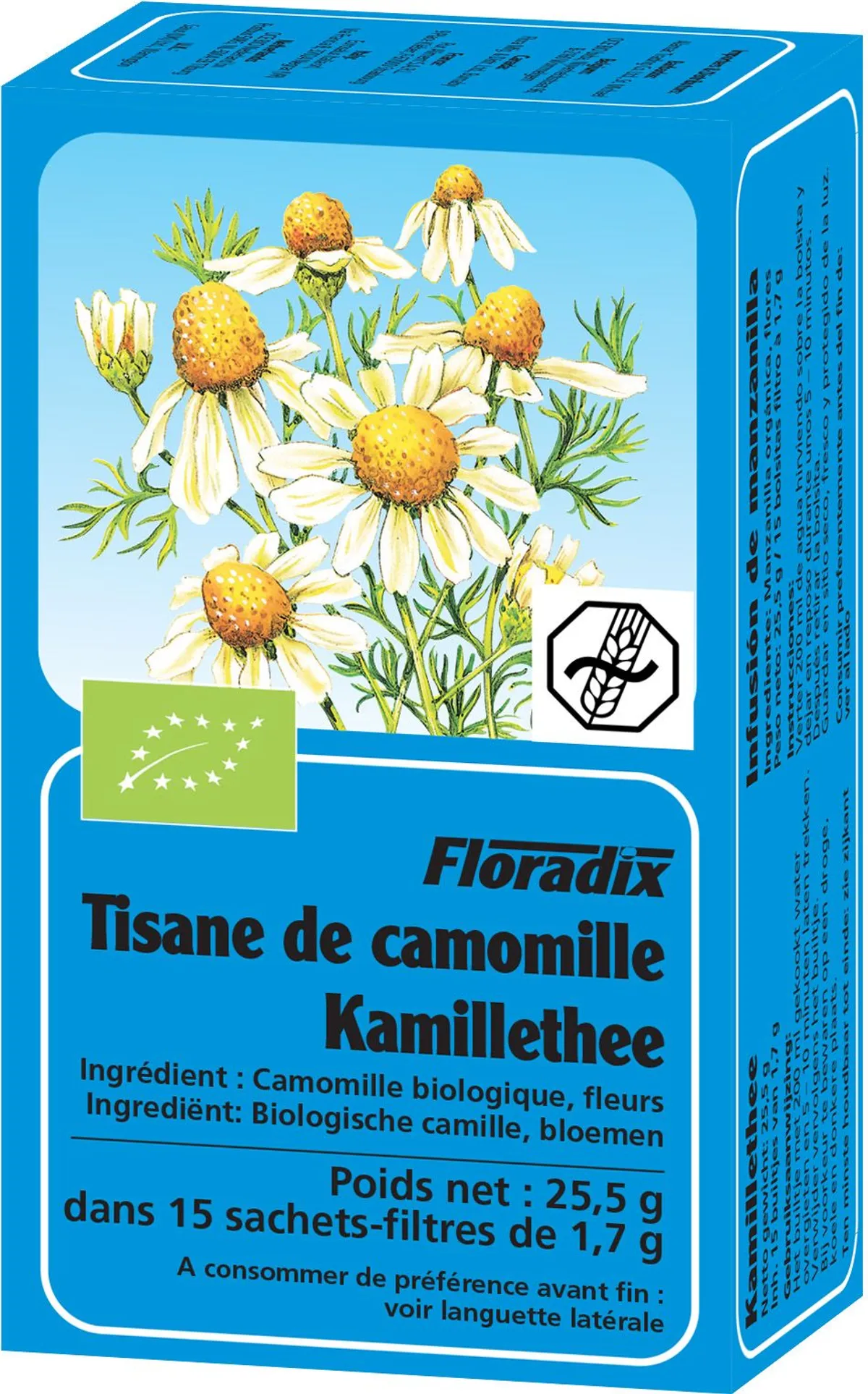 Salus Kruidenthee Kamille Bio 15 Zakjes