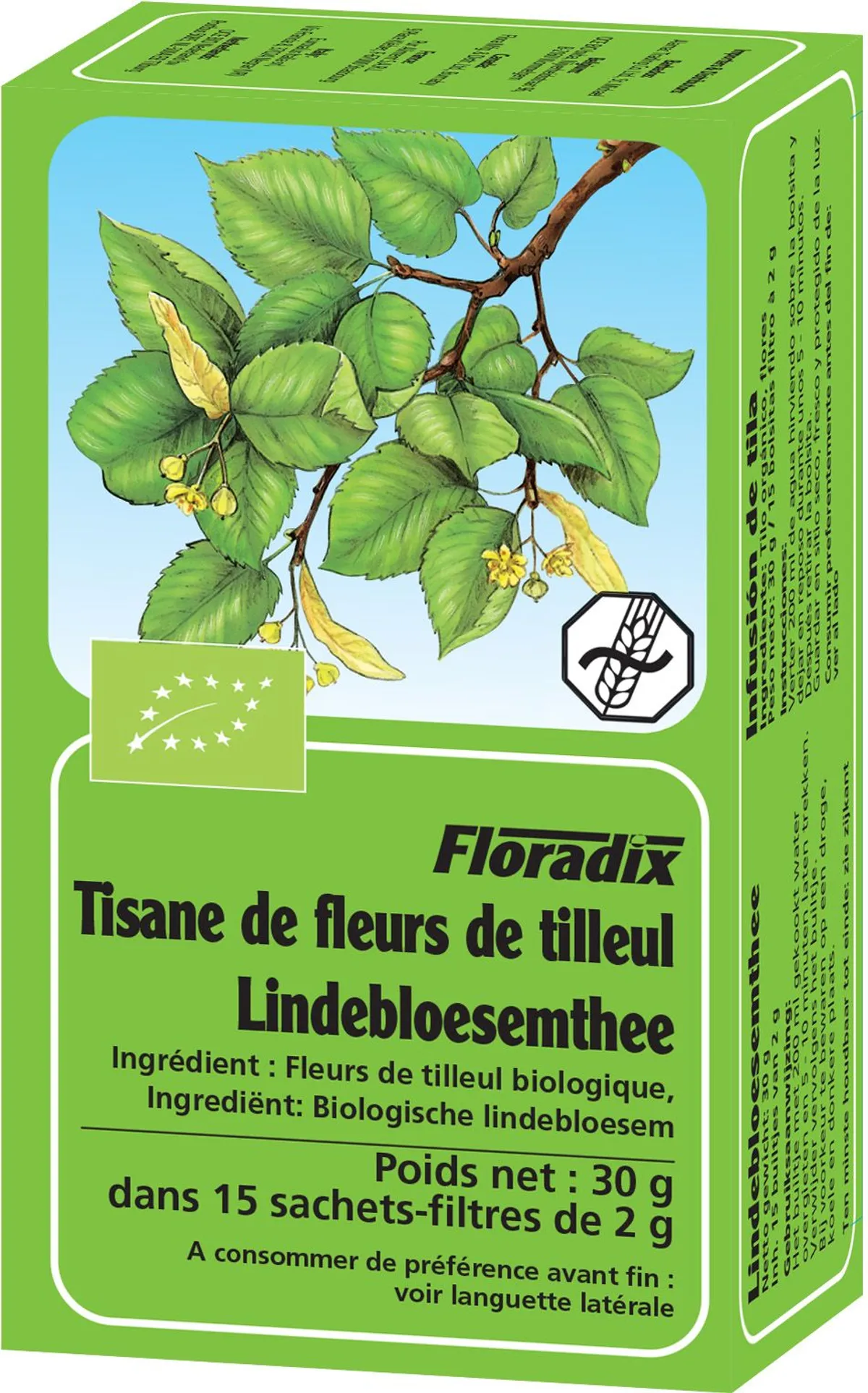 Salus Tisane Tilleul Bio 15 Sachets