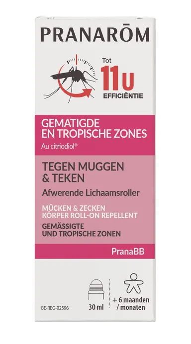 Pranarôm PranaBB Roller Anti-Moustiques & Tiques Bébé 30ml