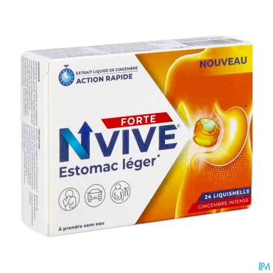 Nvive Estomac Léger Forté 24 Liquishells
