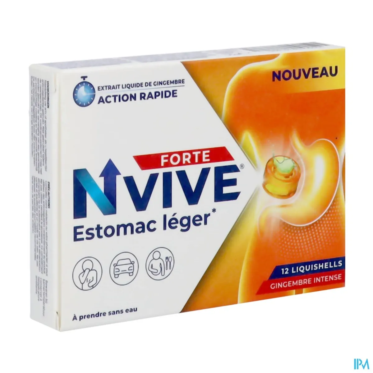 Nvive Lichte Maag Forte 12 Liquishells