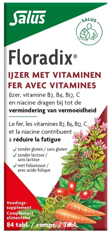 Salus Floradix 84 Comprimés