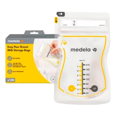 Medela Easy Pour Moedermelkbewaarzakjes 210ml 100 Stuks