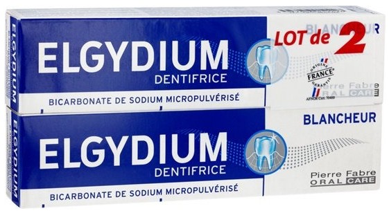 Elgydium Tandpasta Witte Tanden 2x75ml Promopakket - Elgydium