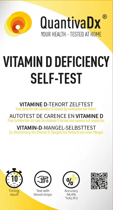QuantivaDx Autotest de Carence en Vitamine D