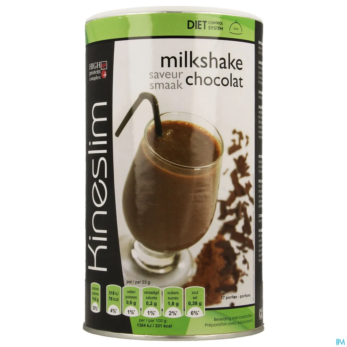 Kineslim Milkshake Chocolade Poeder 400g