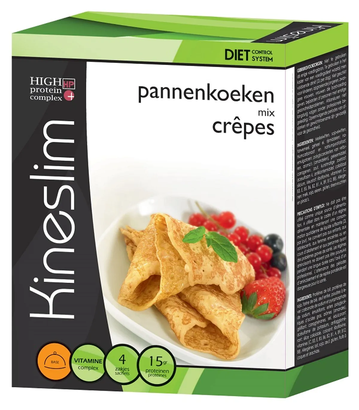 Kineslim Mix Pour Crèpes Poudre 4 Sachets