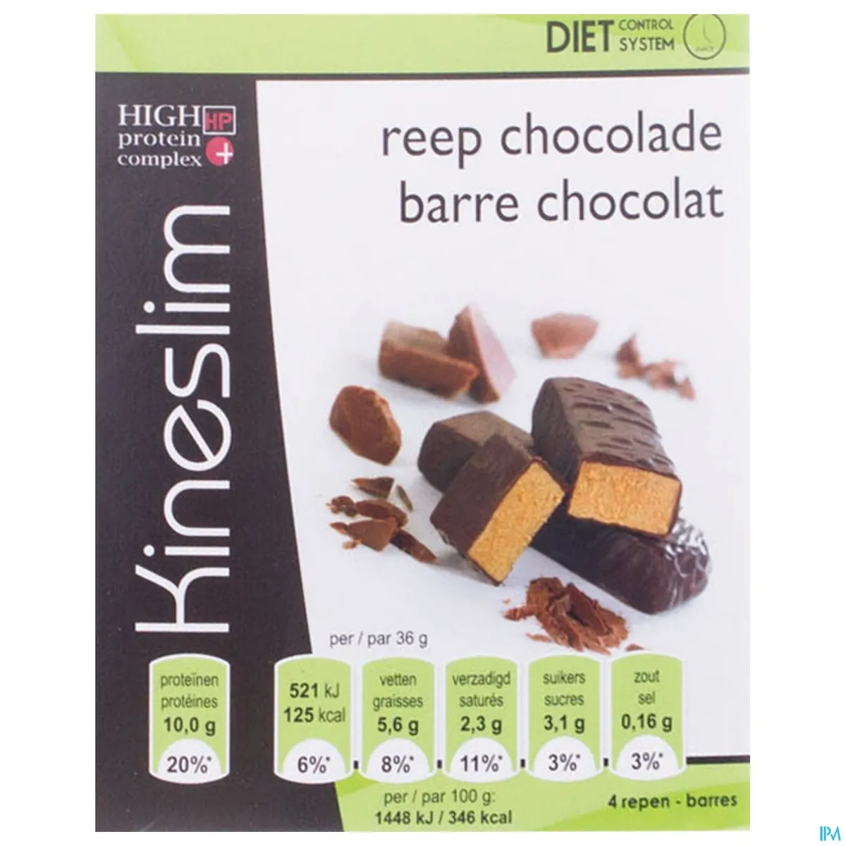 Kineslim Reep Chocolade 4x36g