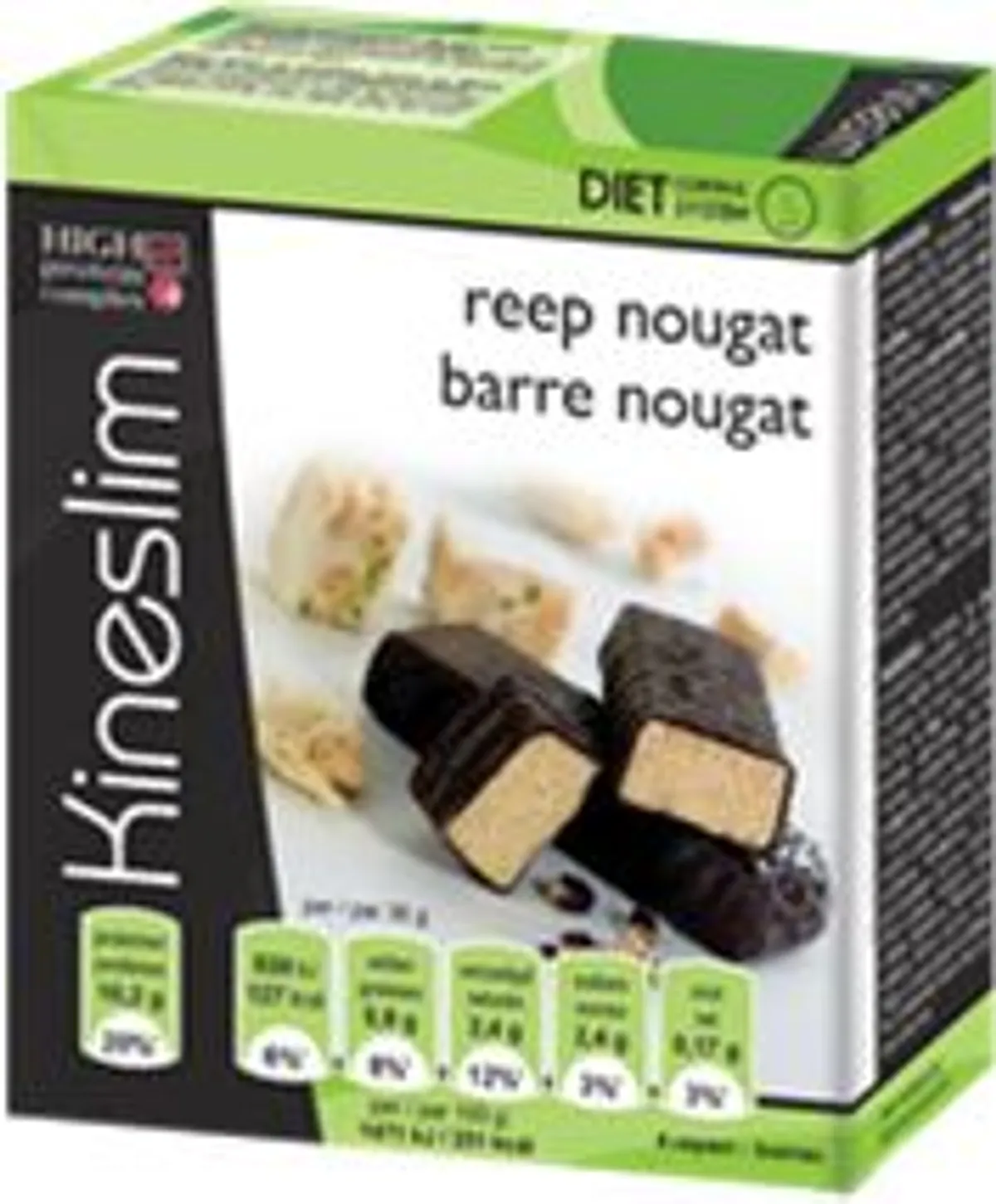 Kineslim Barre Nougat 4x36g