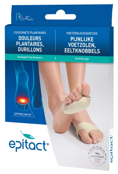 Epitact 1 Paire Coussinets Plantaires Taille Medium