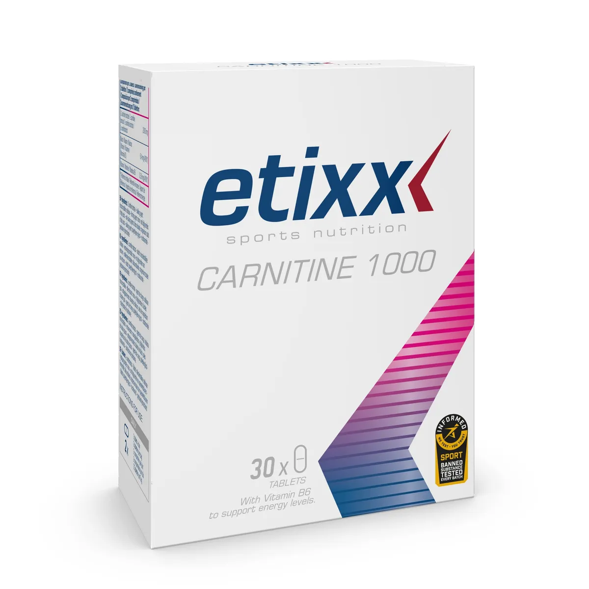 Etixx Carnitine 1000 30 Comprimés