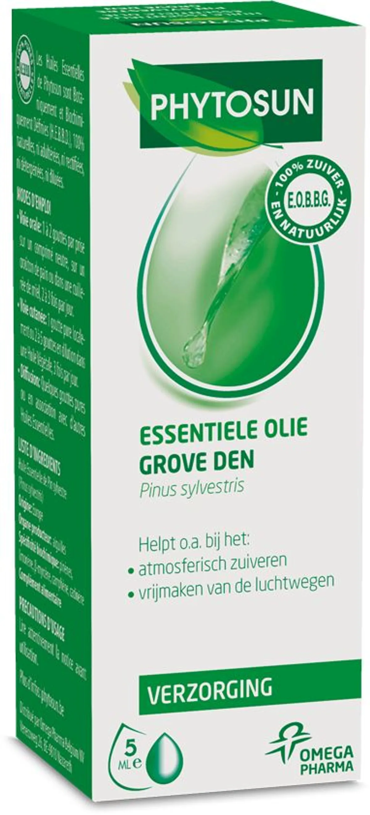 Phytosun Grove Den Essentiële Olie Bio 5ml