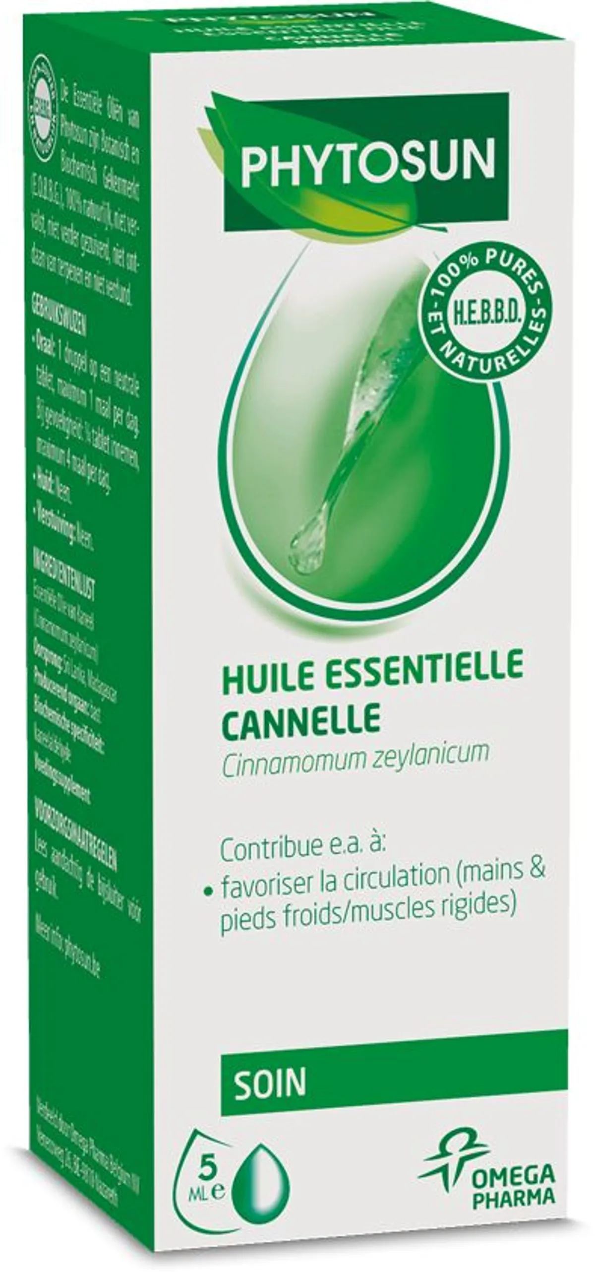 Phytosun Cannelle Huile Essentielle Bio 5ml