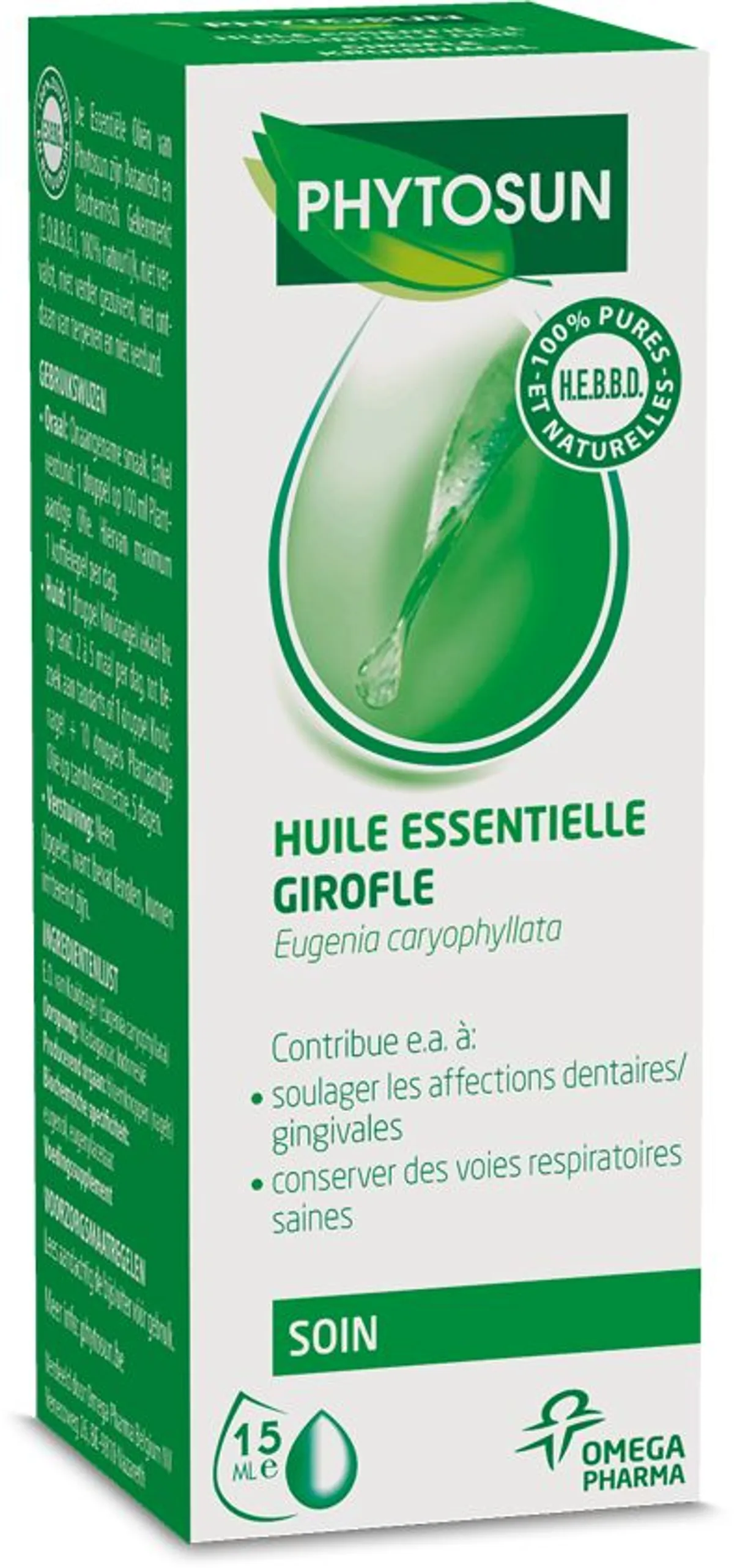 Phytosun Girofle Huile Essentielle Bio 10ml