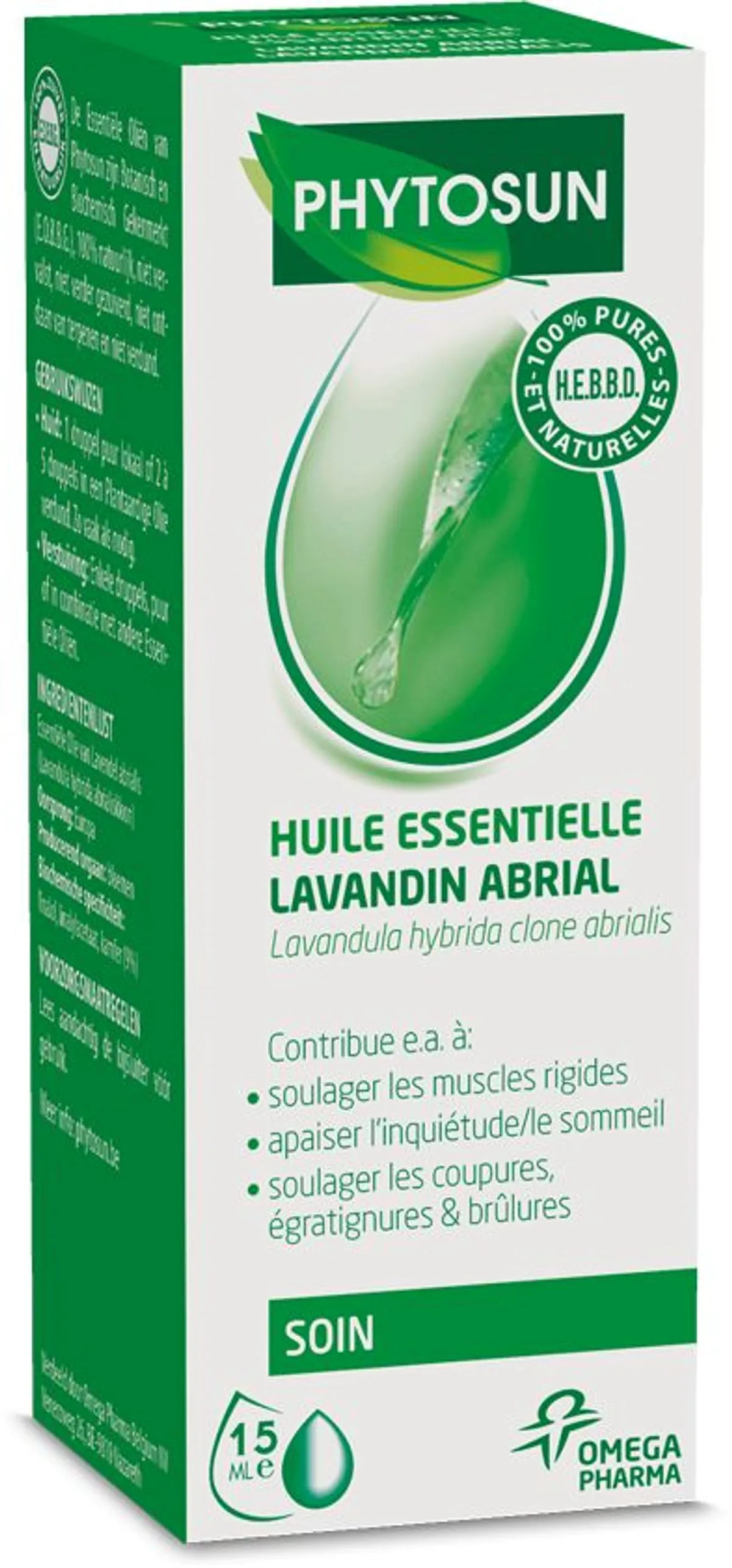 Phytosun Lavandin Abrial Huile Essentielle Bio 10ml