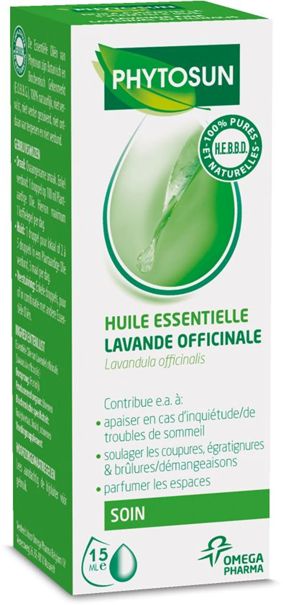 Phytosun Lavande Officinale Huile Essentielle Bio 10ml