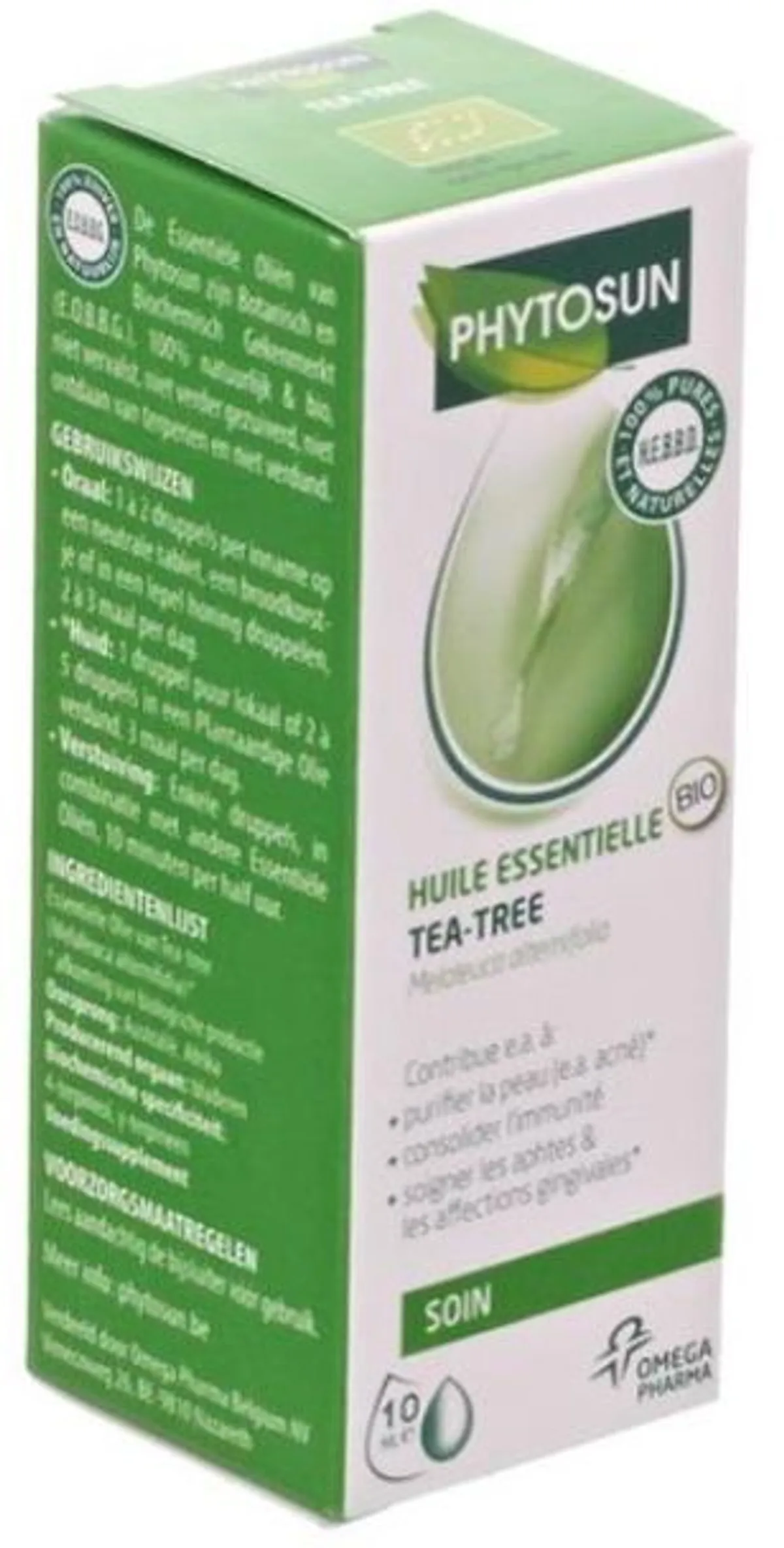 Huile essentielle tea tree Bio - Phytosun - 10ml