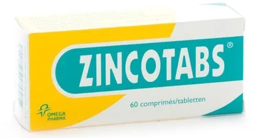 Zincotabs 60 Comprimés x160mg