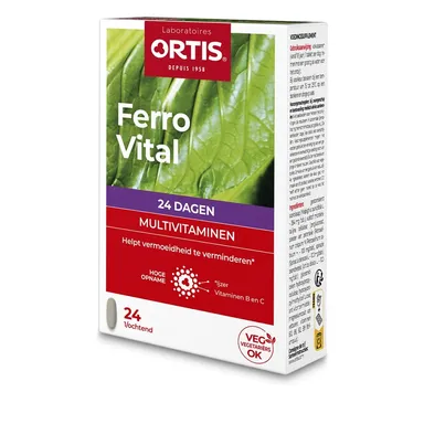 Ortis Ferro Vital 24 Tabletten