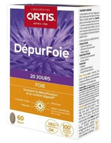 Ortis MethodDraine Depur Foie 60 Comprimés