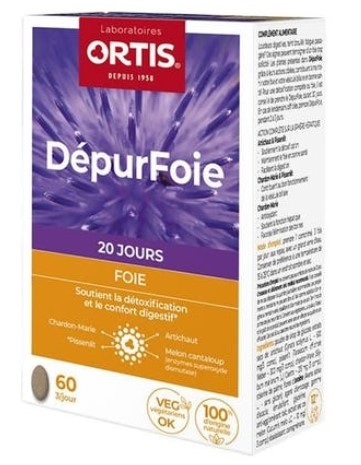 Ortis MethodDraine Leverzuivering 60 Tabletten