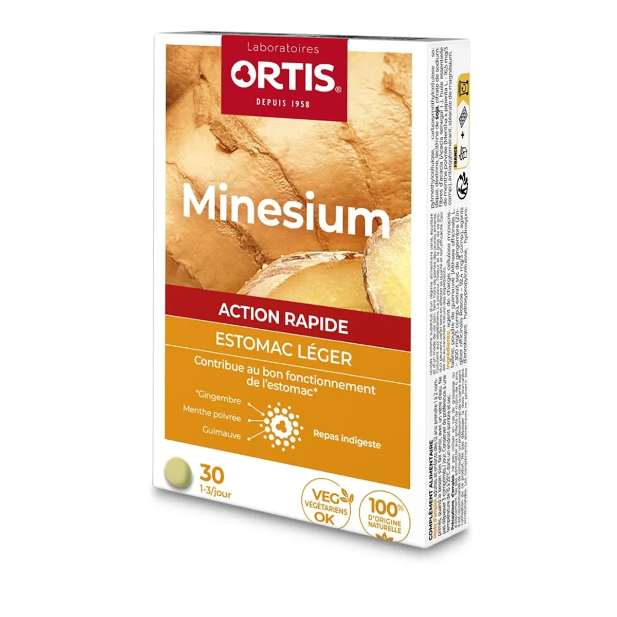 Ortis Minesium 30 Comprimés