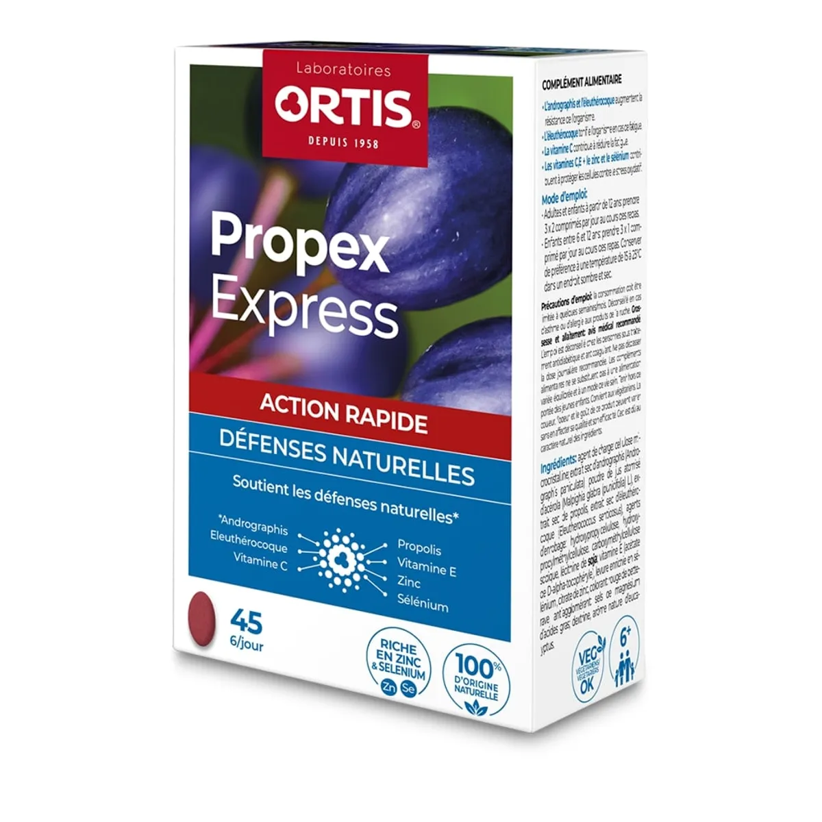 Ortis Propex Express 45 Comprimés