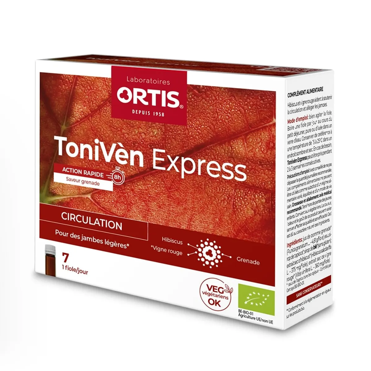 Ortis Toniven Express 7x15ml