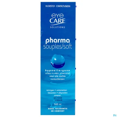 Eye Care Pharma Souples Oplossing Contactlenzen 360ml