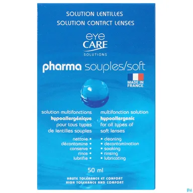 Eye Care Pharma Souples Oplossing Contactlenzen (FR) 50ml