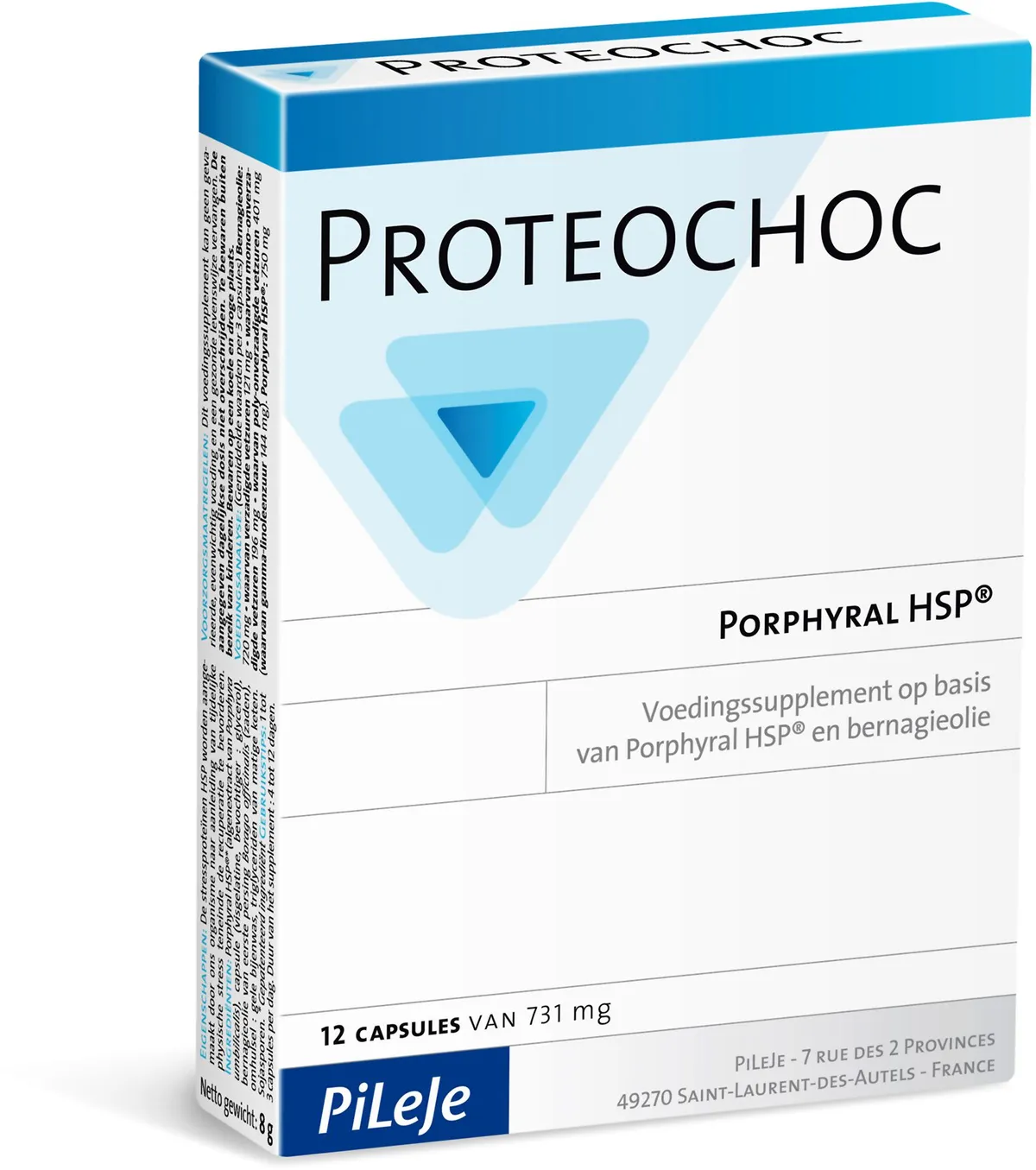 Proteochoc 12 Capsules x731mg