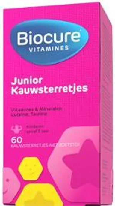 Biocure Junior Kauwsterretjes 60