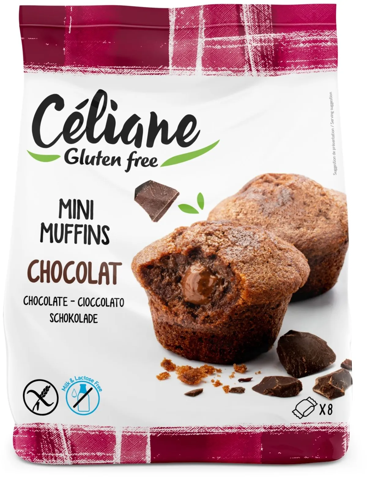 Céliane Minichocolademuffins 210 g