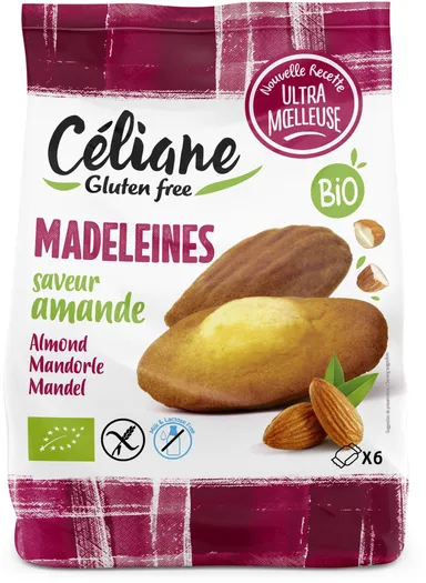Celiane Madeleines Amandel Bio 180g
