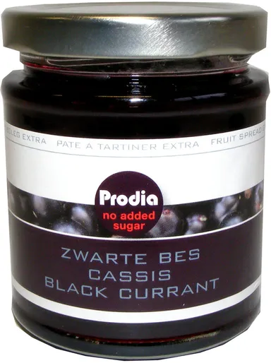 Prodia Tartinade Extra Cassis Maltitol 215g