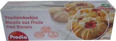 Prodia Biscuit Fruits + Edulcorant 125g