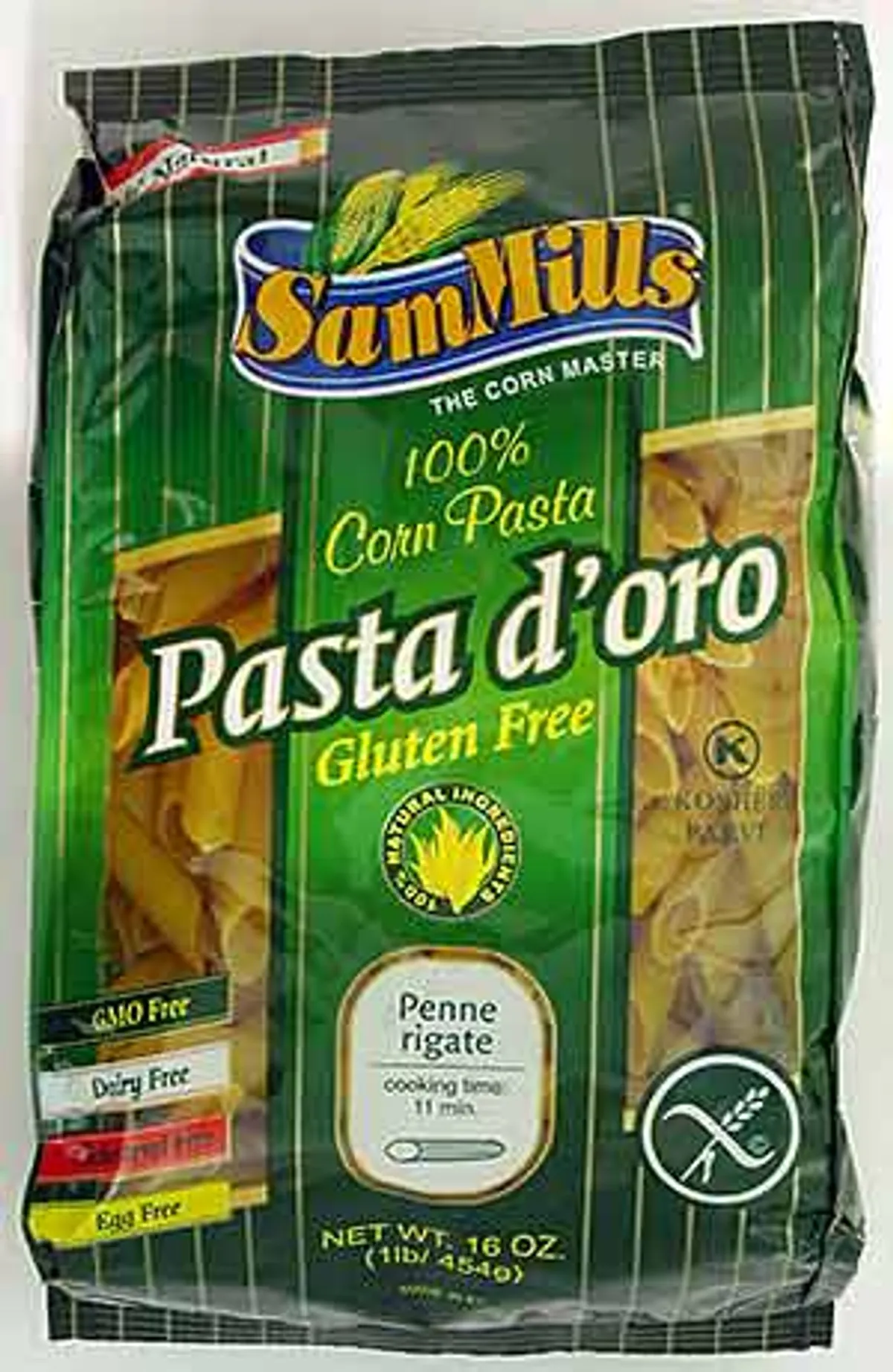 Sam Mills Penne Rigate Zonder Gluten 500g