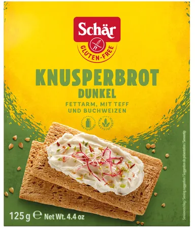 Schar Knusperbrot Dunkel 125g