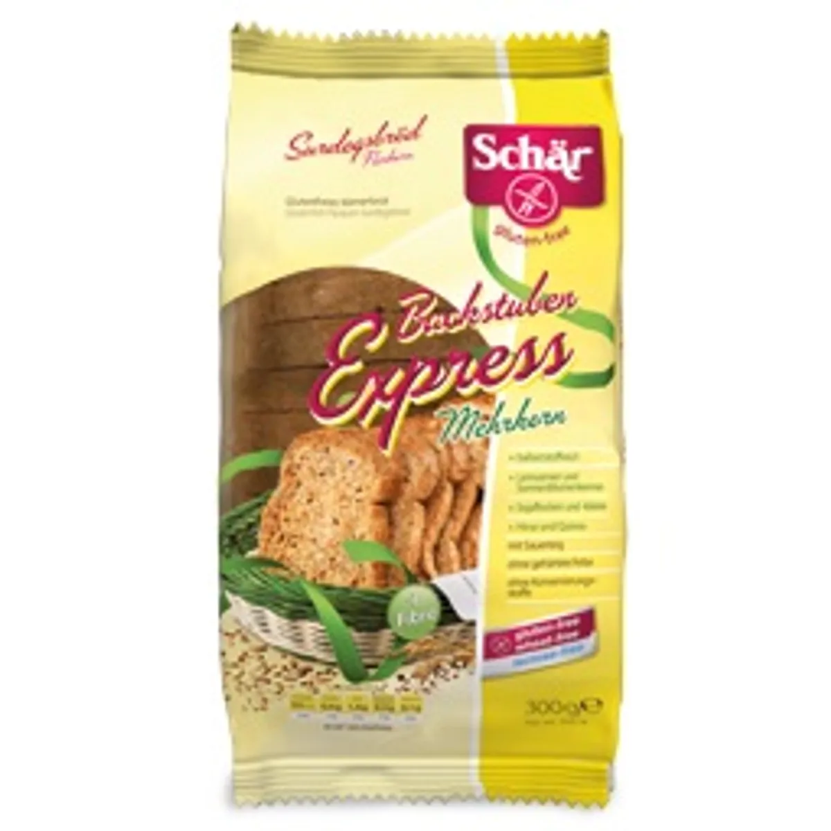 Schar Maitre Boulanger Pain Mehrkorn Sans Gluten 300g