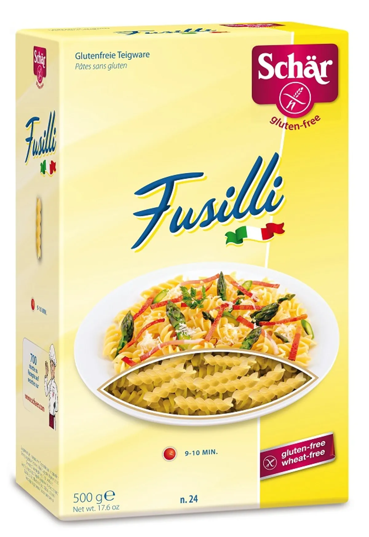 Schar Pates Fusilli 500g
