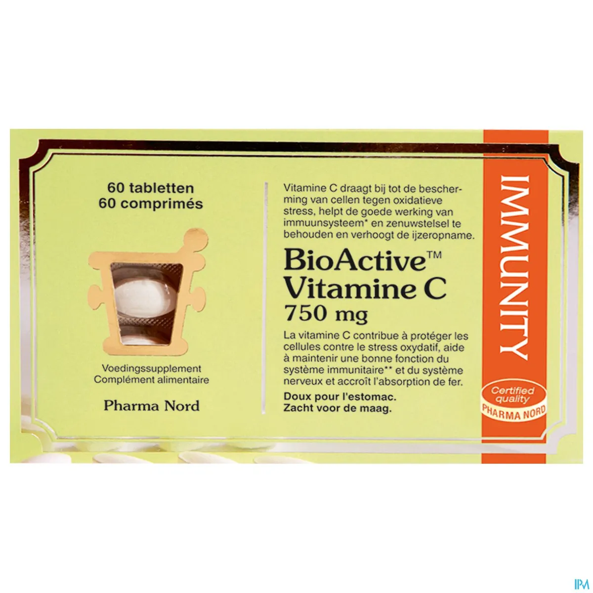BioActive Vitamine C 750mg 60 Tabletten