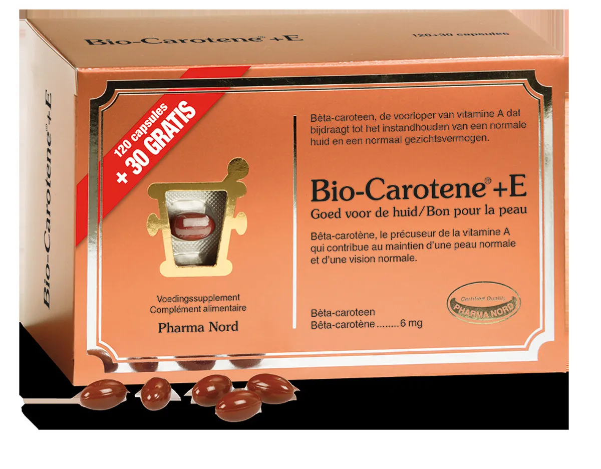 Bio-Carotene + Vitamine E 60 Capsules