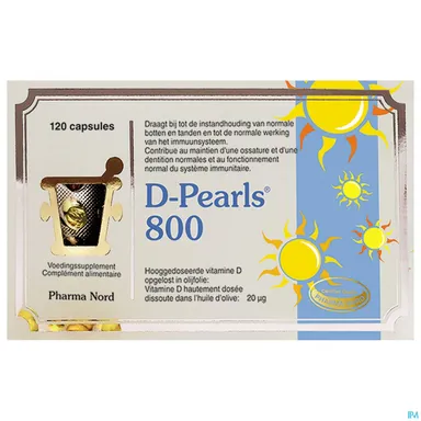 D-Pearls 800 120 Capsules