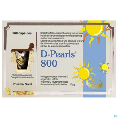 D-Pearls 800 360 Capsules