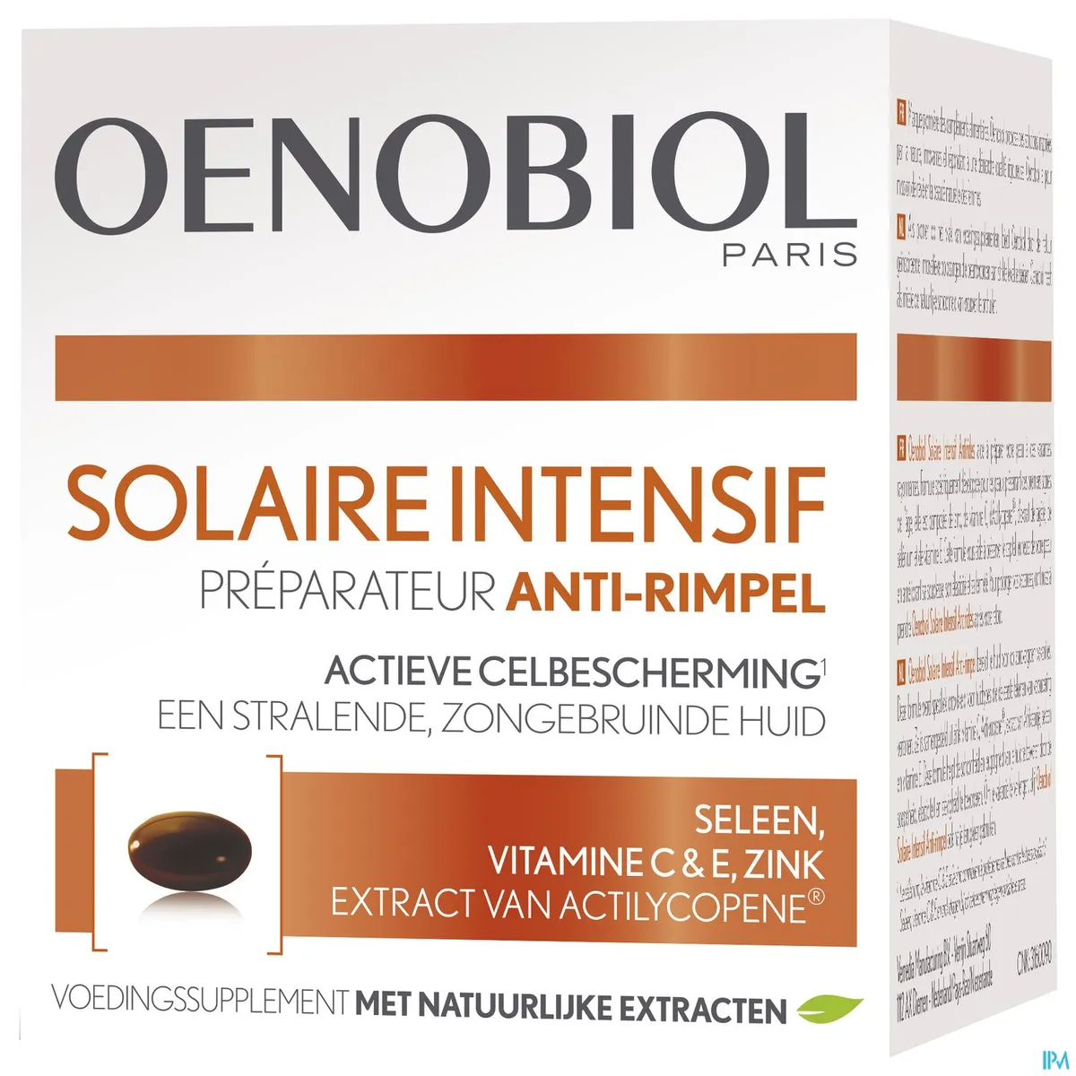 Oenobiol Solaire Intensif Anti-Rides 30 Capsules