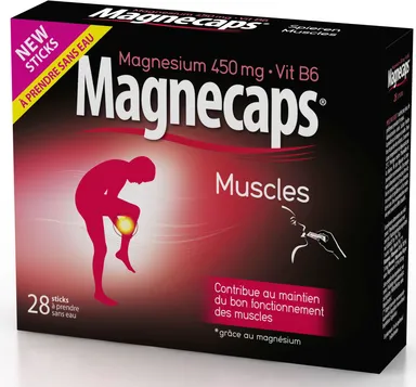 Magnecaps Muscles 28 Sticks de Poudre