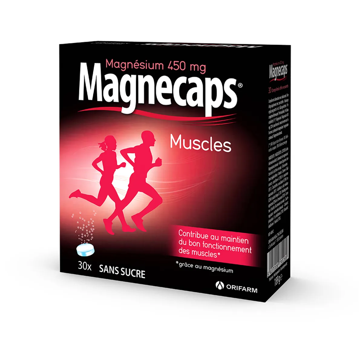 Magnecaps Muscles 30 Comprimés Effervescents