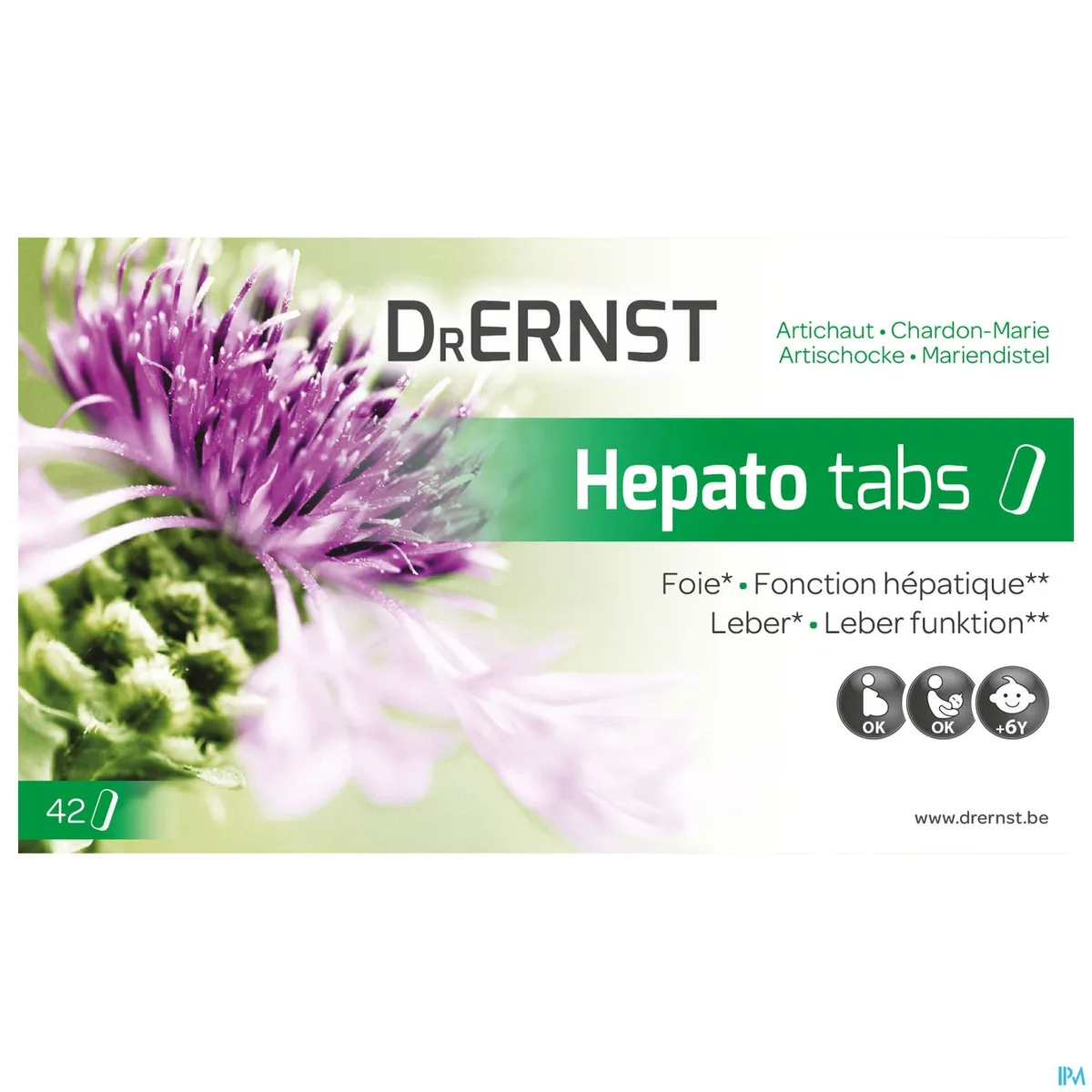 Dr Ernst Hepato Tabs 42 Tabletten