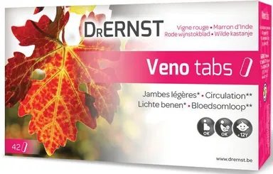 Dr Ernst Veno Tabs 42 Comprimés